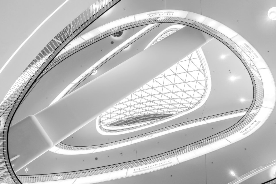 Shopping center myzeil, Frankfurt am main, Germany