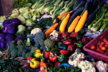 vegetable stand photo