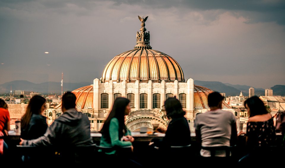 Mexico, Mexico city, Palacio de bellas artes