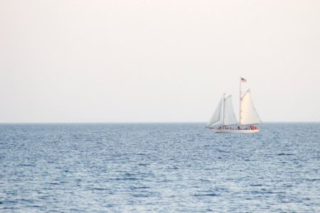 Ssilboat, Ocean, Water