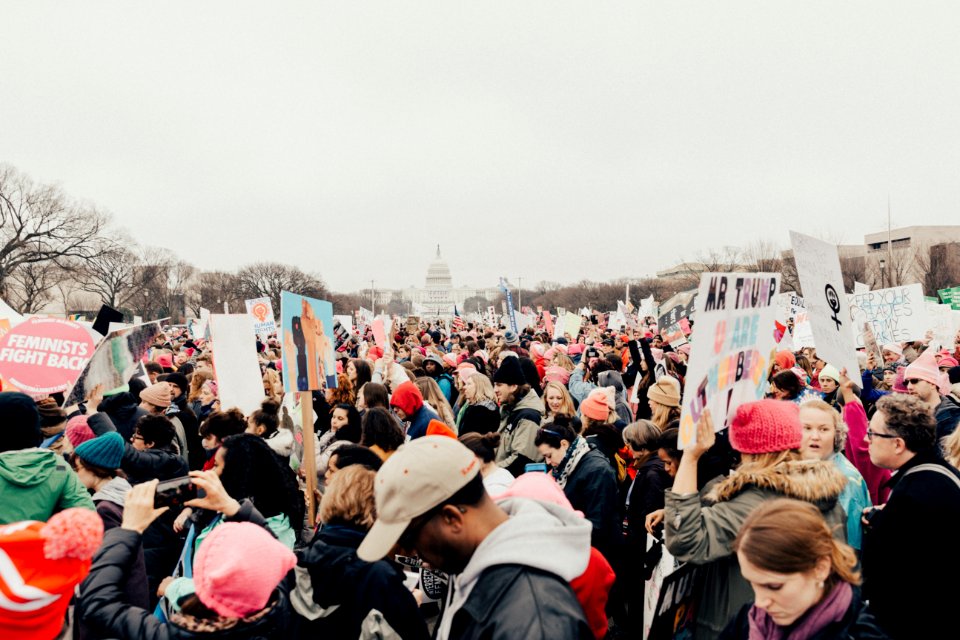 group of person waving
