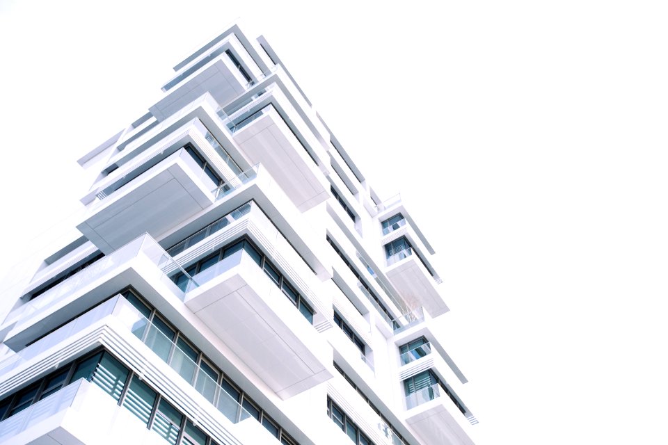 white concrete building