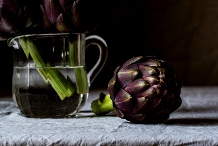 clear glass pitcher