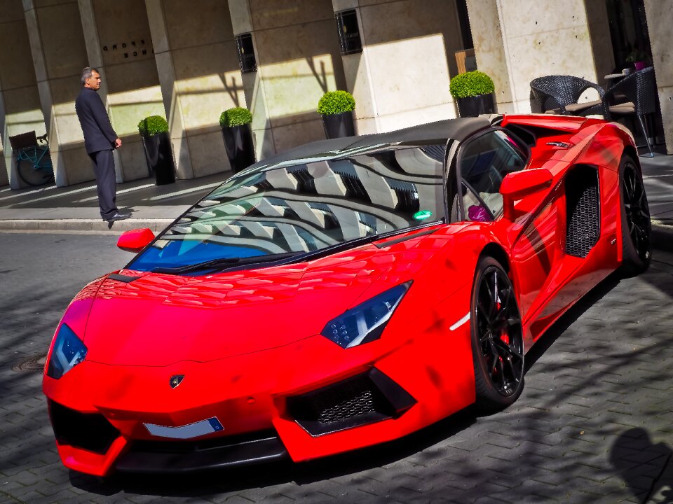 Sports car flitzer stylish