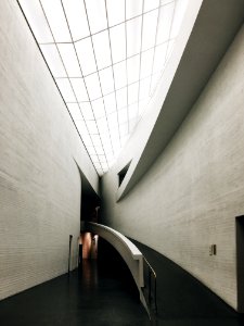 interior view of white building
