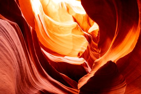 Antelope canyon, United states, Red