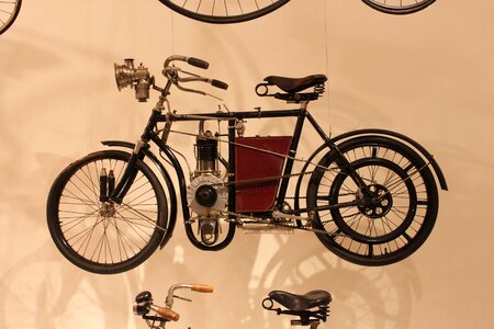 Oldtimer motor bike historically