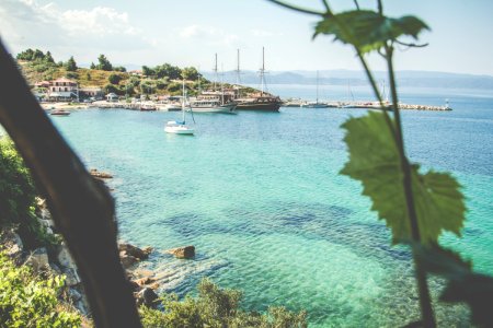 Greece, Nea fokea beach, Nea fokea