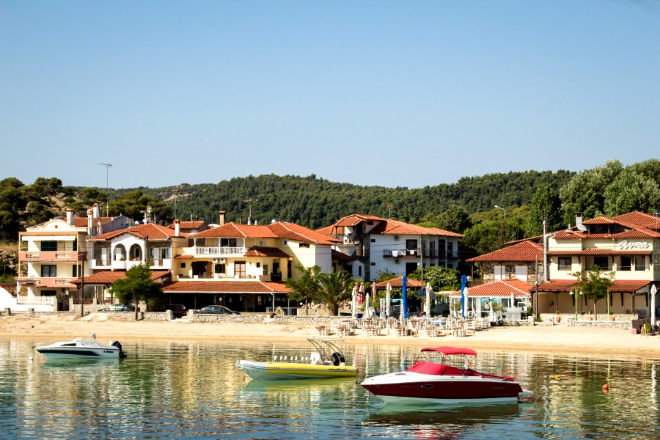 Greece, Nea fokea beach, Holiday