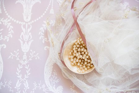 white beaded jewelry