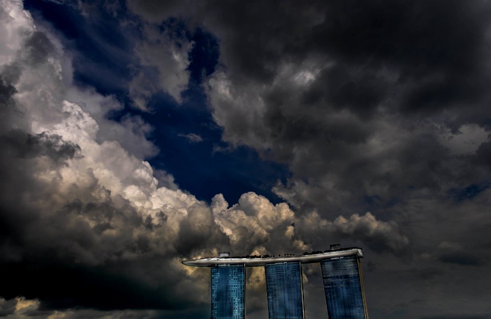 Singapore, Clouds, Sky