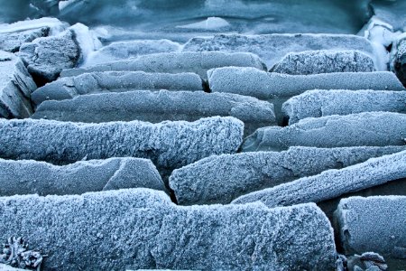 Nordfjordeid, Norway, Frozen