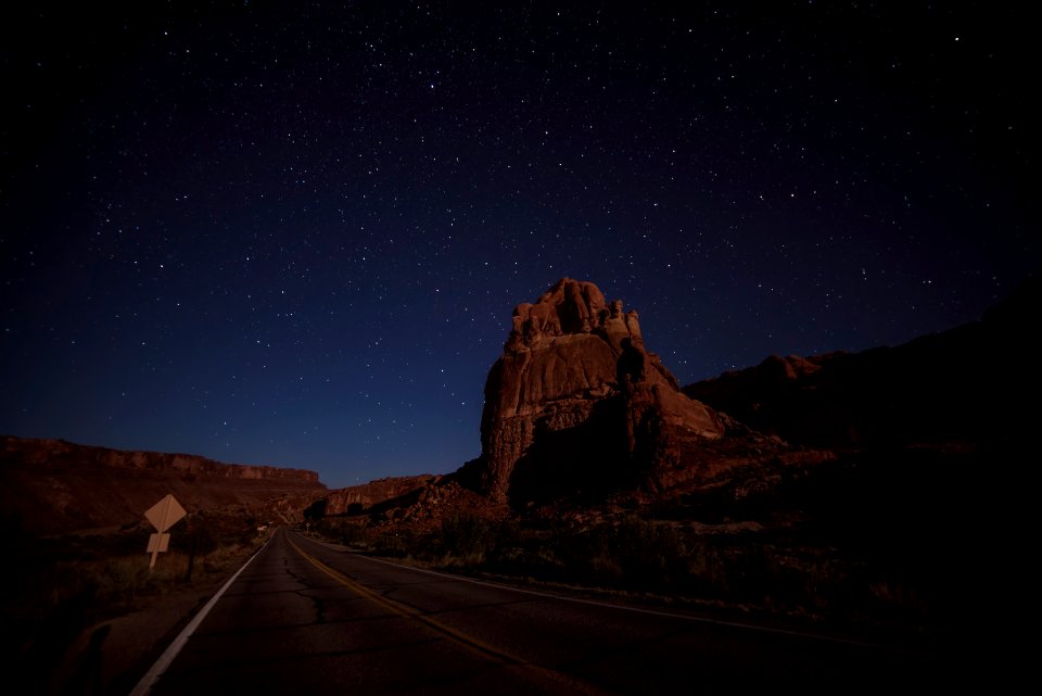 Arches national park, United states, Stars