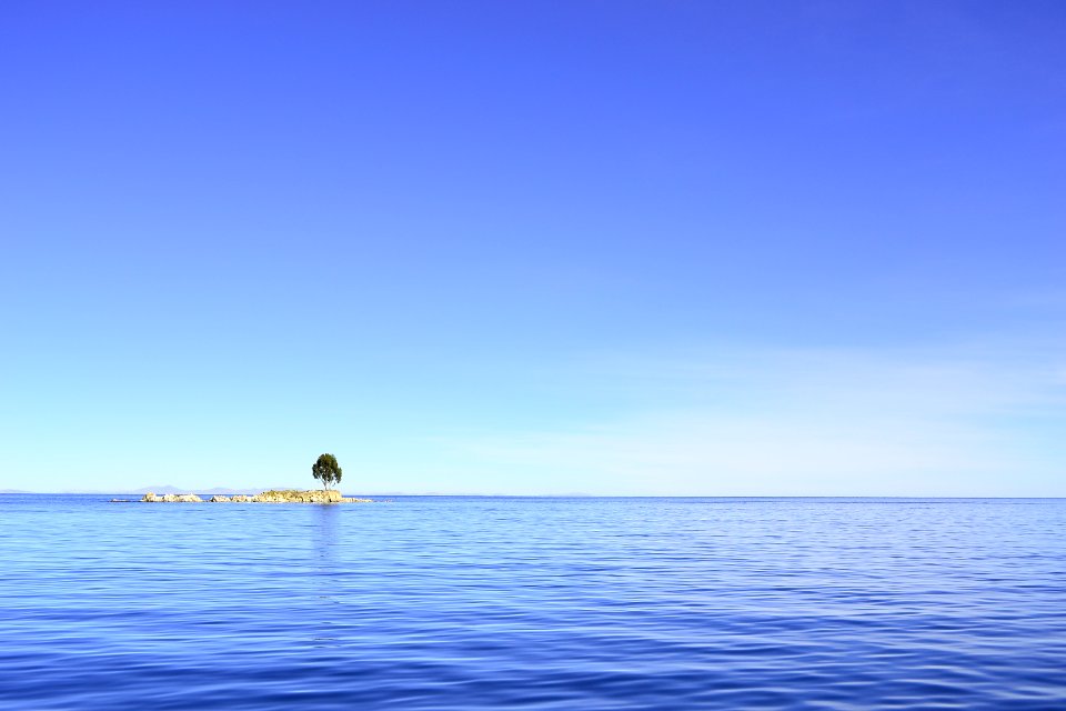Lake titicaca, Blue, Bolivia