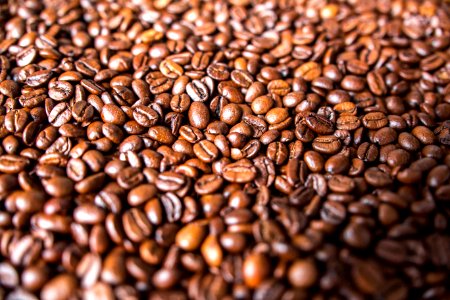 bunch of coffee beans photo