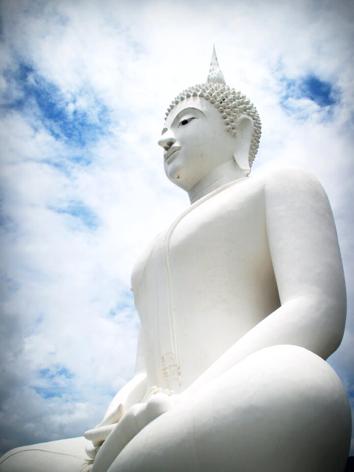 Prayer concept buddhist photo