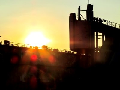 Industrial, Industry, Sun photo