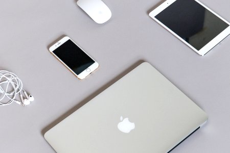 Paperless, Laptop, Smart phone photo