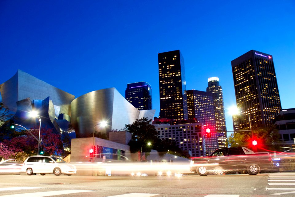 timelapse of city lanscape