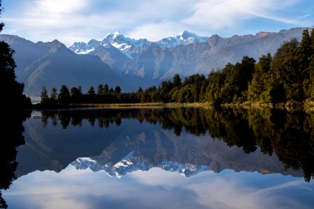 Lake matheson, New Zealand, Forest photo