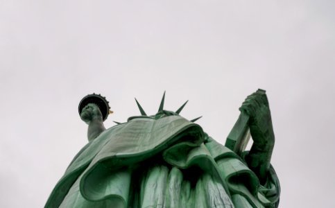 low angle photography of Statue of Liberty, New York photo