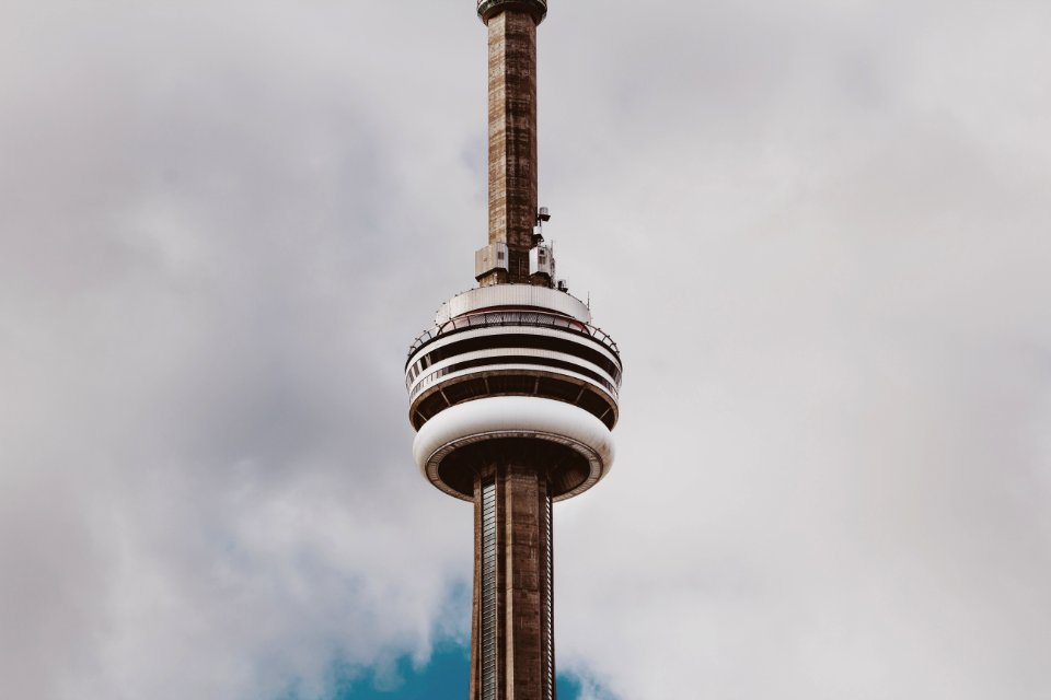 white and brown tower under white sky
