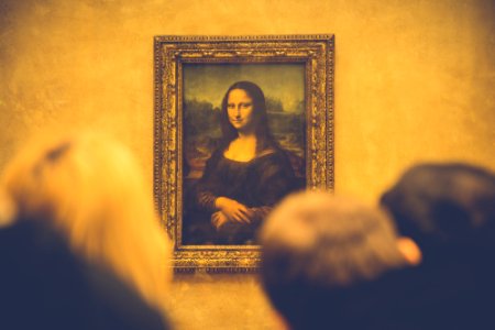 Mona Lisa painting photo