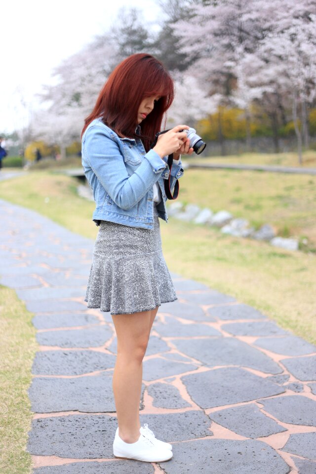 Photographer the public skirt