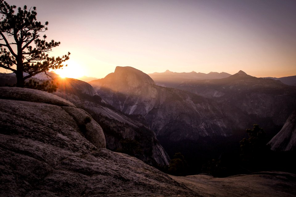 gray rock formations during golden hour
