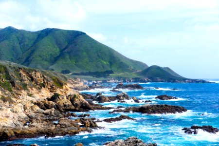 Highway, Cliffs, Highway 1