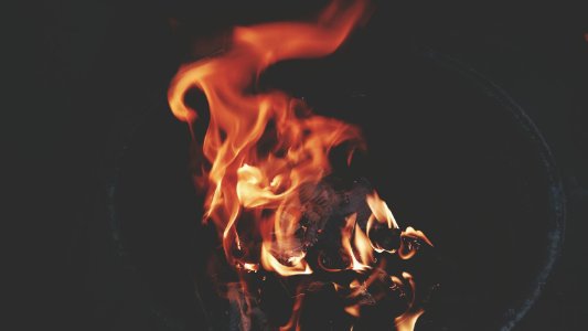 Yellow, Red, Fire