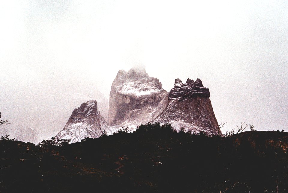 Chile, Torres del paine national park, Analog
