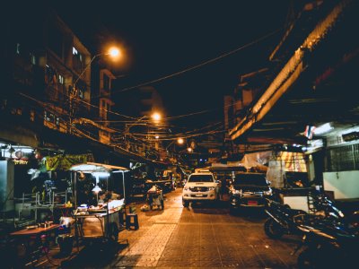 Yaowarat chinatown, Bangkok, Thail photo