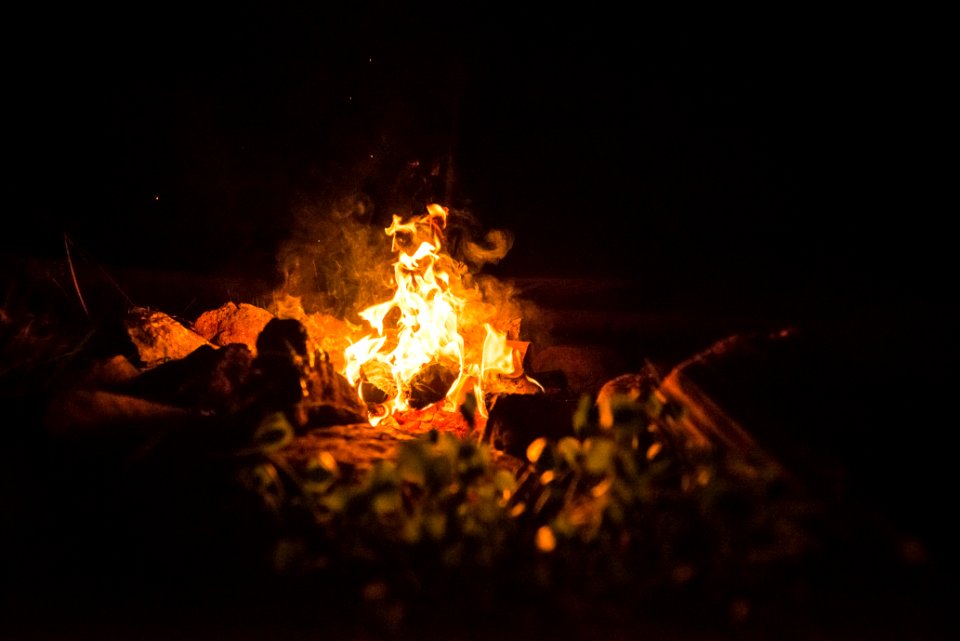 photo of orange fire