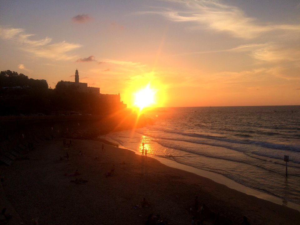 Tel avivjaffa, Israel, Sunset