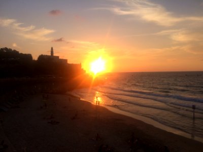 Tel avivjaffa, Israel, Sunset