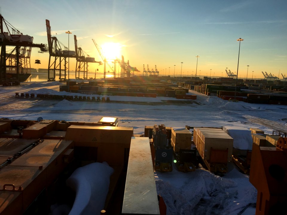 Morning sun, Elizabeth, United states