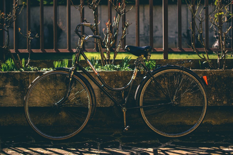 Locked, Lock, Bicycle