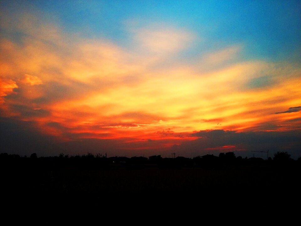 Clouds atmosphere light