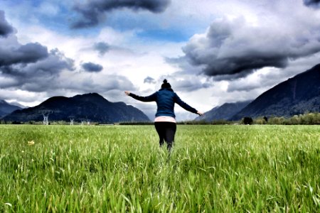 Canada, Agassiz, Grass