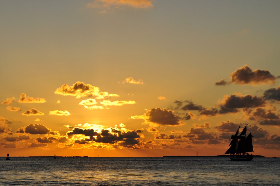 Sky sail seascape