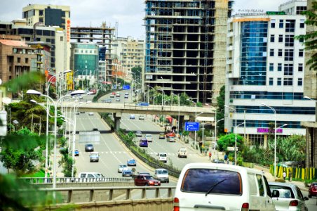 Africa avenue, Addis ababa, Ethiopia photo