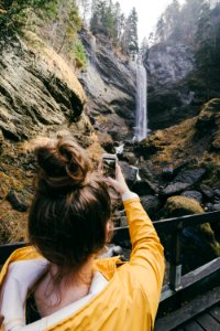 Yellow, Bridge, Hiking