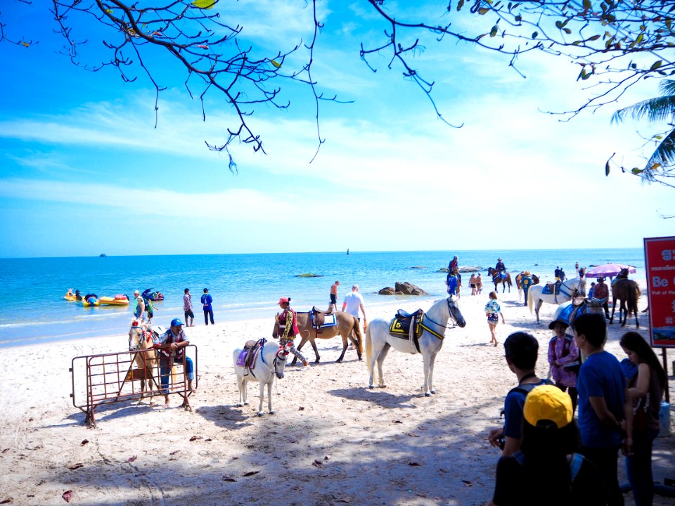 Hua hin beach, Tambon hua hin, Thail