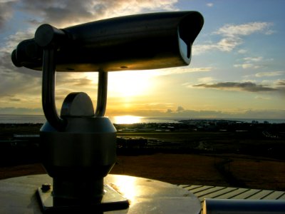 Icel, Reykjavk, Sunset