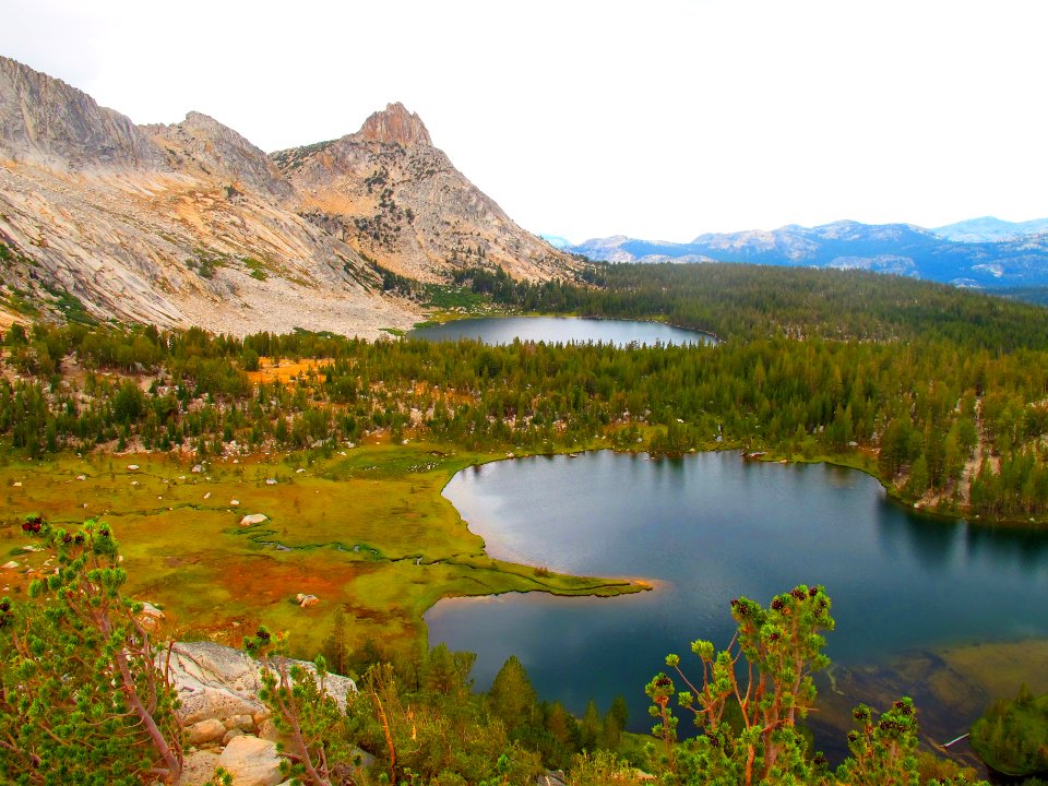 Young lakes, Yosemite, Usa