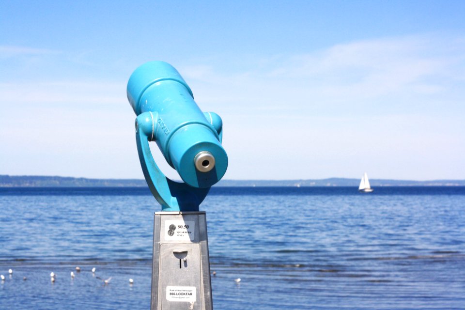 Seattle, Ocean, Alki beach