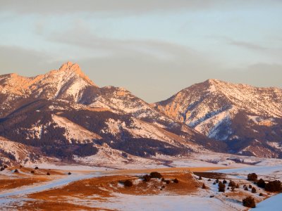 Scenic, Foothills, Sunset