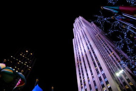 New york, Rockefeller plaza, United states photo