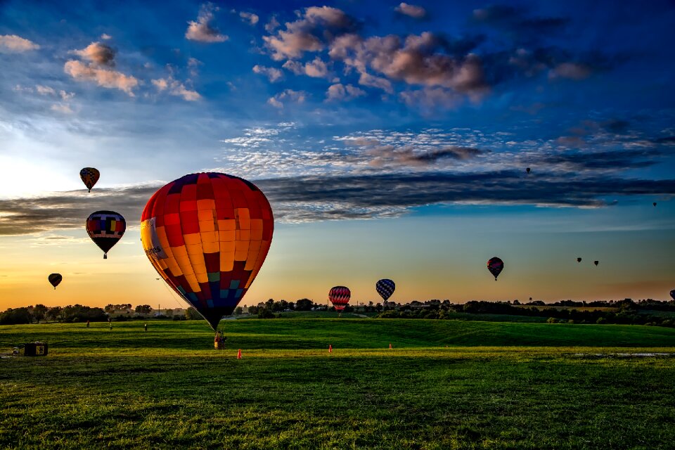 Sunrise takeoff iowa